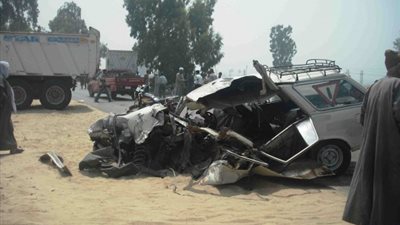 إصابة 6 أشخاص في انقلاب سيارة «بيجو» أمام قسم أول الغردقة