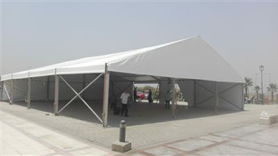 «كافتيريا» ومنطقة انتظار مكيفة لمودعي حجاج مصر للطيران بمطار القاهرة