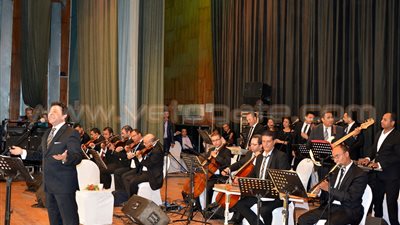 بالفيديو.. هاني شاكر ونادية مصطفى يتألقان في حفل العيد القومي للشرقية