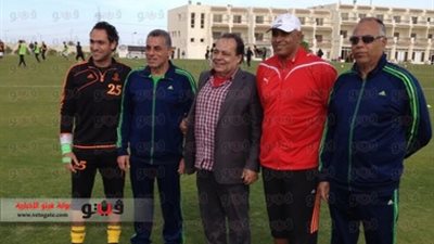 سموحة يحتفل بسلام قبل مواجهة الزمالك