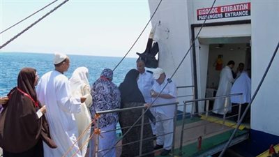 1350 حاجا يغادرون ميناء نويبع.. اليوم