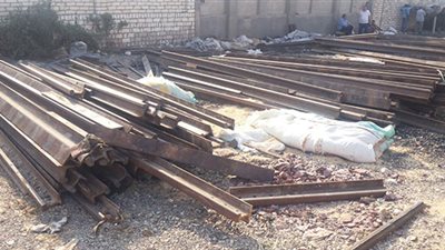 ضبط شخص سرق «مهمات السكك الحديدية» بالأقصر