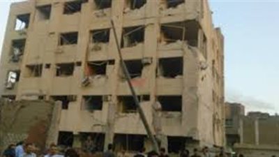 انتهاء ترميم مبني الأمن الوطني المتضررة بشبرا الخيمة