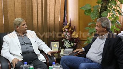 محافظ الإسماعيلية يستقبل وزير الشباب قبل جولته الميدانية