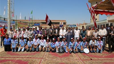 بالصور.. وزير الرياضة يفتتح الملعب القانوني بالنادي النوبي