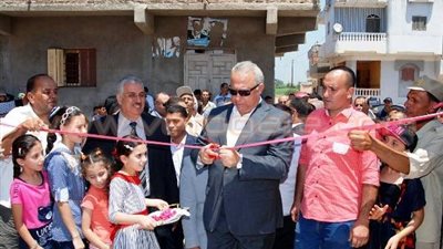 بالصور.. افتتاح مدرسة منشية خليل بتكلفة 2 مليون جنيه بالشرقية