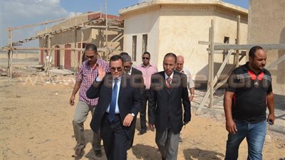 بالصور.. محافظ الإسماعيلية يتفقد أعمال إنشاء مصنع تدوير القمامة