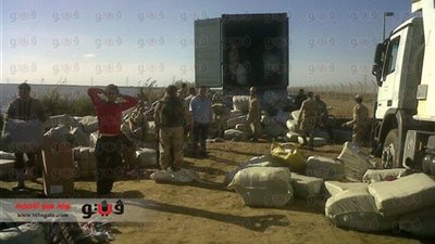 ضبط حاويتين بداخلهما ملابس خاصة بالجيش في ميناء بورسعيد