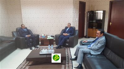 سفير مصر بنواكشوط يلتقي وزير الشئون الخارجية الموريتاني