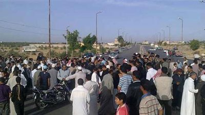 استنفار أمنى بطريق الإسماعيلية - السويس الصحراوى