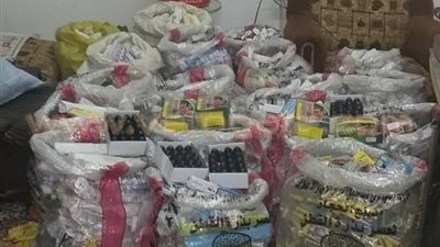 ضبط ألعاب نارية محظور تداولها قبل طرحها في أسواق الفيوم