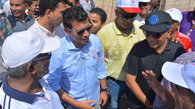 وزير الشباب يشهد مهرجان الرياضة للجميع بالنادي النموذجي بإمبابة (صور)