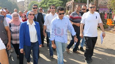 وزيرة البيئة تشارك في إطلاق مبادرة «شارك ونضف»