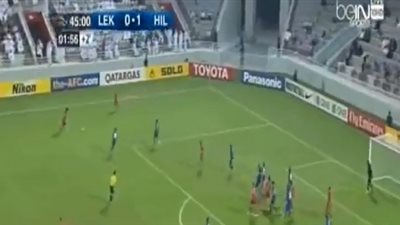 بالفيديو.. إسماعيل محمد يتعادل لـ«لخويا القطري» في الهلال السعودي