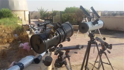 مرصد حلوان يخصص مناظير فلكية للجمهور لمشاهدة خسوف القمر