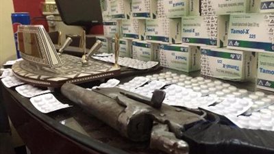 ضبط عاطلين للإتجار هما في الترامادول بعين شمس