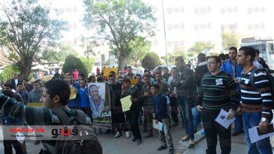 مشادات بين طلاب 