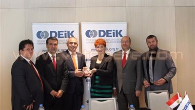 بالصور.. «الأعمال المصري التركي» يستقبل المستشار التجاري الجديد