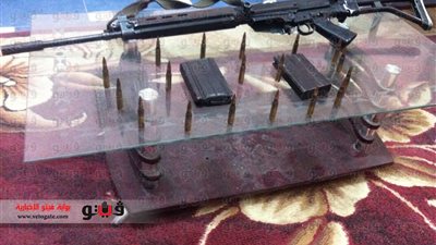 هروب متهم من قوات الأمن وترك سلاح نارى بالقنطرة