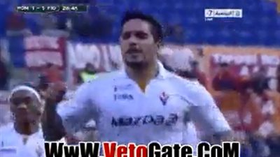 بالفيديو.. فرجاس يتعادل لفيورنتينا في مرمى روما