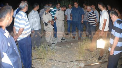 بالصور.. محافظ الشرقية يتفقد موقع تفجير شريط السكة الحديد بـ«جزيرة السعادة»