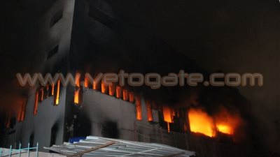 بالفيديو والصور.. حريق مصنع «كيماويات المعادى»