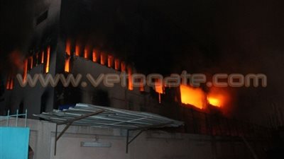 عمال مصنع «المعادي» المحترق: سبب اندلاعه «غامض»