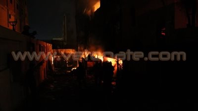 «الحماية المدنية»: امتداد حريق مصنع المعادى إلى «تانك الكيماويات» يهدد بكارثة