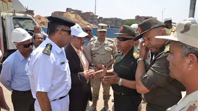 كامل الوزير يتفقد مشروع إنشاء كوبري نفيشة بالإسماعيلية (صور)