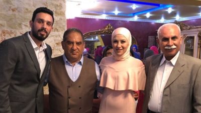 فلفل لاعب يد الزمالك يحتفل بخطوبته