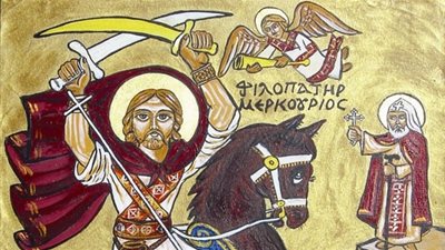 مطرانية قنا للأقباط الأرثوذكس تحتفل بعيد الشهيد أبي سيفين