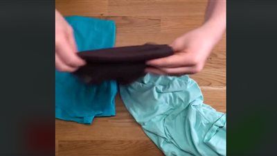 طريقة إصلاح ثقب في تيشرت دون خياطته (فيديو)