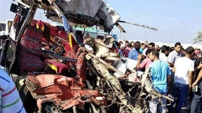 مصرع 7 أشخاص وإصابة 19 آخرين في حادث تصادم بـ«بورسعيد»