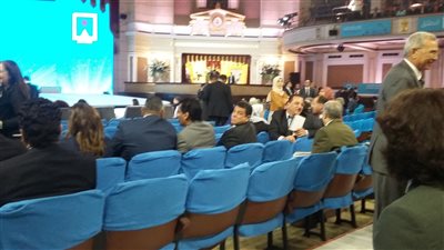 استعدادات جلسة تطوير منظومة التأمين الصحي بمؤتمر الشباب