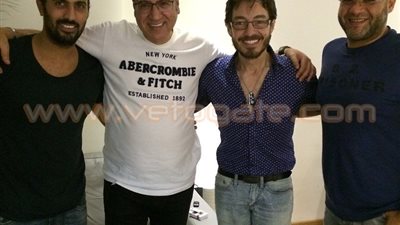 بالصور.. أحمد زاهر يتعاقد على مسلسل «رمضان» القادم