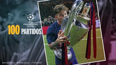 برشلونة يحتفل بـ«مئوية ميسي الأوربية»