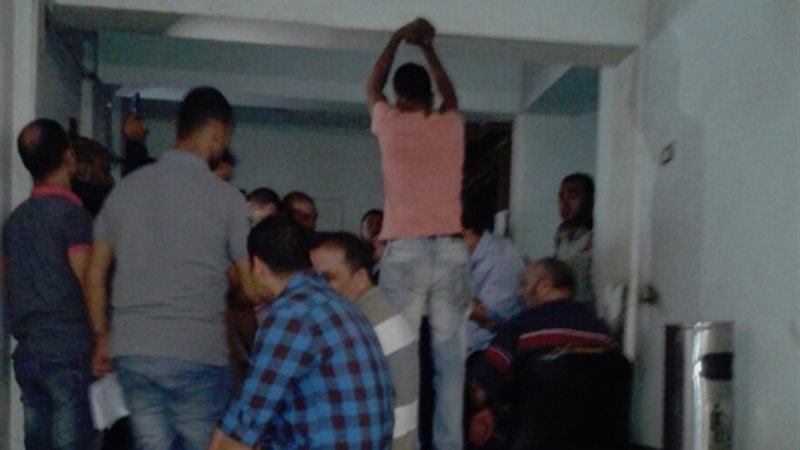 مظاهرات موظفي صوت