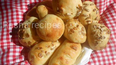 خبز بالشوفان وبذور دوار الشمس من مطبخ الشيف رشا