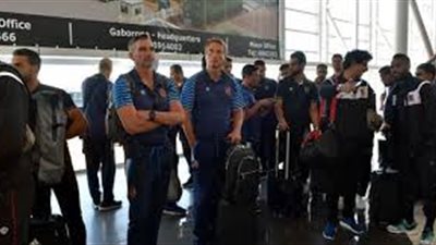 بعثة الأهلي تغادر «بتسوانا» بعد الفوز على «تاونشيب»