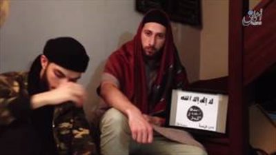 بالفيديو.. منفذا الهجوم على الكنيسة الفرنسية يبايعان البغدادي