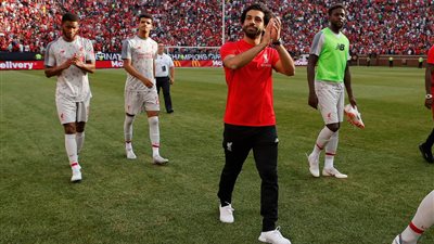 حساب دوري الأبطال يتحدث عن محمد صلاح (صور)