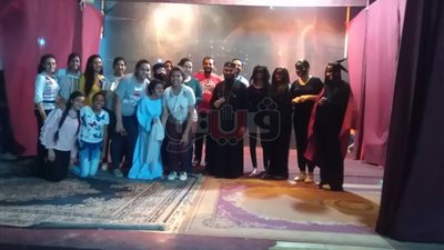 مطرانية قنا تنتهي من تصفيات الأنشطة الكنسية للمسرح (صور)