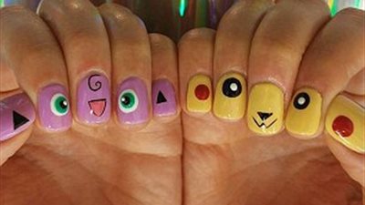 بالصور.. «بوكيمون الأظافر» يشعل إنستجرام