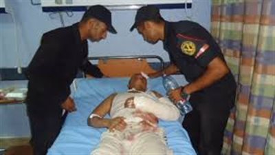 مجند مصاب بـ