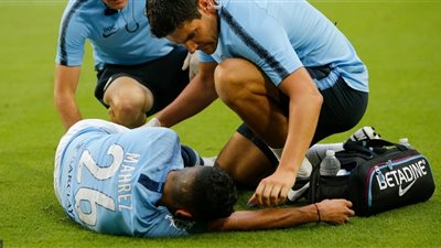 مانشستر سيتي يكشف تفاصيل إصابة رياض محرز في بيان رسمي