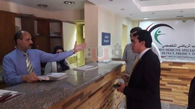 وزير الشباب يتفقد تطوير مستشفى الطب الرياضي بمدينة نصر (صور)
