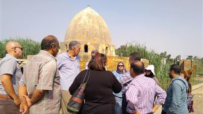 لجنة من الآثار والأوقاف تعاين مسجد الإمام الشافعي ومشهد «طباطبا»