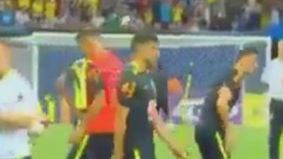 بالفيديو.. فاصل مهاري لـ«نيمار وخيسوس» في مران البرازيل