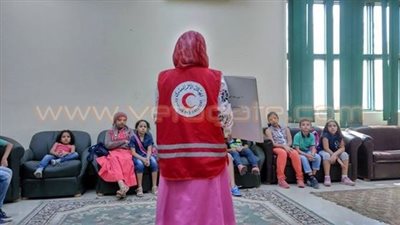 بالصور.. مكتبة بنها تنظم ورشة عمل حول السلامة والصحة للأطفال