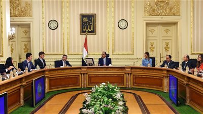 مدبولي يلتقي مبعوث رئيس الوزراء البريطاني للعلاقات التجارية